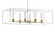 Portico Six Light Pendant in Modern Brass (39|138940SKTMULT8682II0392)