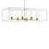 Portico Six Light Pendant in Modern Brass (39|138940SKTMULT8682GG0392)