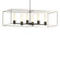 Portico Six Light Pendant in Black (39|138940SKTMULT1084GG0392)