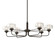 Nola Six Light Pendant in Oil Rubbed Bronze (39|137840SKTMULT14YE0592)