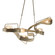 Graffiti Five Light Pendant in Soft Gold (39|137820SKTSTND84ZM0549)