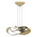Flux Flux LED Pendant in Modern Brass (39|136520LEDSTND86)