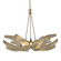 Corona Six Light Pendant in Soft Gold (39|136502SKTMULT84BRYE0352)
