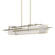 Etch Four Light Pendant in Modern Brass (39|136390SKTLONG86SE4298)