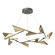 Plume LED Pendant in Natural Iron (39|135008LEDSTND2084) Plume LED Pendant in Natural Iron (39|135008LEDSTND2084)