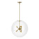 Sfera Six Light Pendant in Modern Brass (39|134410SKTMULT86ZM0497)