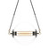 Otto Two Light Pendant in Black with Brass Accents (39|134405SKTLONG31ZK0219)
