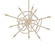 Olympus Olympus 12-Light Starburst Pendant in Soft Gold (39|131604SKTMULT84)
