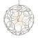 Olympus Six Light Pendant in Sterling (39|131602SKTMULT85GG0677)