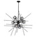 Griffin Six Light Pendant in Black (39|131590SKTMULT10YL0709)