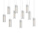 Exos Glass LED Pendant in Black (39|131204SKTLONG10GG0065)