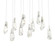 Luma Luma 10-Light Large Crystal Pendant in Soft Gold (39|131201SKTLONG84CR)