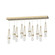 Link Link 10-Light Blown Glass Pendant in Modern Brass (39|131200SKTSTND86YG0434)