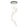 Chrysalis Chrysalis 9-Light Mixed Crystal Pendant in Sterling (39|131142SKTSTND85WP0756)
