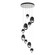 Chrysalis Chrysalis 9-Light Mixed Crystal Pendant in White (39|131142SKTSTND02BP0756)