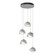 Brooklyn LED Pendant in Vintage Platinum (39|131125SKTSTND8282GG0711)