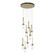 Link Link 9-Light Clear Glass Pendant in White (39|131108SKTSTND02ZM0434)