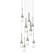 Link Link 9-Light Clear Glass Pendant in Sterling (39|131108SKTLONG85ZM0434)