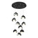 Brooklyn LED Pendant in Black (39|131105SKTSTND1082GG0711)