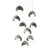 Brooklyn LED Pendant in Vintage Platinum (39|131105SKTLONG8220GG0711)