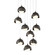 Brooklyn LED Pendant in Oil Rubbed Bronze (39|131105SKTLONG1407GG0711)