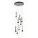 Link Link 9-Light Blown Glass Pendant in Black (39|131100SKTSTND10YJ0434)