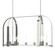 Triomphe Triomphe 9-Light Linear Pendant in Sterling (39|131075SKTMULT85FD0462)
