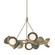 Brooklyn Nine Light Pendant in Soft Gold (39|131068SKTMULT8407GG0711)