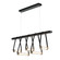 York LED Pendant in Black (39|131053LEDSTND1027LKWDZM0704)