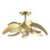 Corona Four Light Semi-Flush Mount in Modern Brass (39|128712SKT86YE0352)