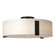 Impressions Three Light Semi-Flush Mount in Black (39|126751SKT10GG0216)