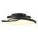 Flora LED Semi-Flush Mount in Black (39|126742LED10GG0437)