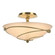 Leaf Two Light Semi-Flush Mount in Modern Brass (39|126712SKT86SS0048)