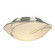 Leaf Two Light Semi-Flush Mount in Sterling (39|126709SKT85GG0098)