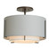 Exos One Light Semi-Flush Mount in Vintage Platinum (39|126501SKT82SF1099SE1590)