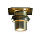 Twilight One Light Semi-Flush Mount in Vintage Platinum (39|124910SKT82)