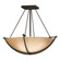 Compass Compass Small Semi-Flush in Bronze (39|124555SKT05SS0020)