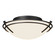 Tryne Two Light Flush Mount in Black (39|124402SKT10GG0098)