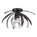 Dahlia One Light Flush Mount in Oil Rubbed Bronze (39|124350SKT14LL0631)