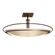 Mackintosh Two Light Semi-Flush Mount in Natural Iron (39|124341SKT20GG0089)