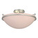 Simple Lines Three Light Semi-Flush Mount in Vintage Platinum (39|124304SKT82SS0053)