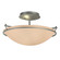 Simple Lines Two Light Semi-Flush Mount in Vintage Platinum (39|124302SKT82SS0047)
