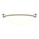 Moonband Three Light Semi Flush Mount in Oil Rubbed Bronze (39|124252SKT14GG0050)