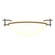Moonband One Light Semi-Flush Mount in Bronze (39|124251SKT05GG0045)