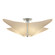 Kirigami Four Light Semi-Flush Mount in Sterling (39|123305SKT85SH1995)