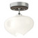 Ume One Light Semi-Flush Mount in Vintage Platinum (39|121372SKT8205FD0710)
