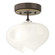 Ume Ume 1-Light Semi-Flush in Bronze (39|121372SKT0586FD0710)