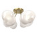 Ume Ume 4-Light Semi-Flush in Ink (39|121370SKT89FD0710)