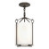 Bow One Light Semi-Flush Mount in Dark Smoke (39|121140SKT07GG0137)