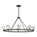 Gatsby Eight Light Chandelier in Natural Iron (39|105021SKT20CR)